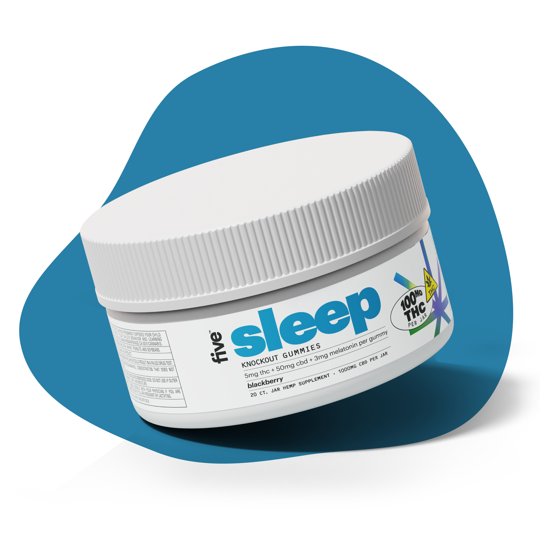 knockout sleep thc + cbd gummies