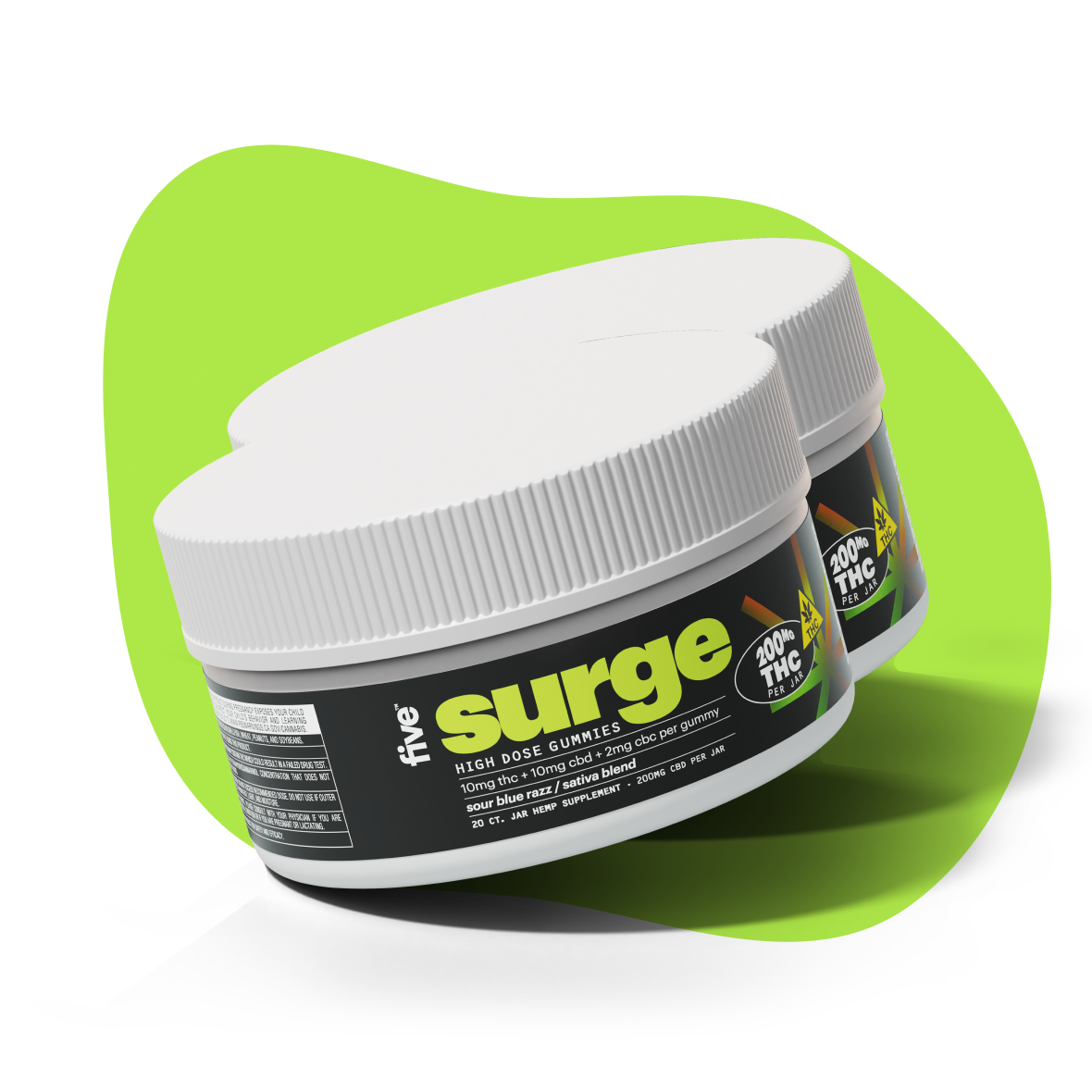 sativa surge delta-9 thc mood gummies